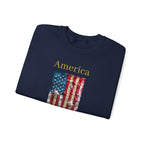 America 1776-2026 Flag Crewneck Sweatshirt