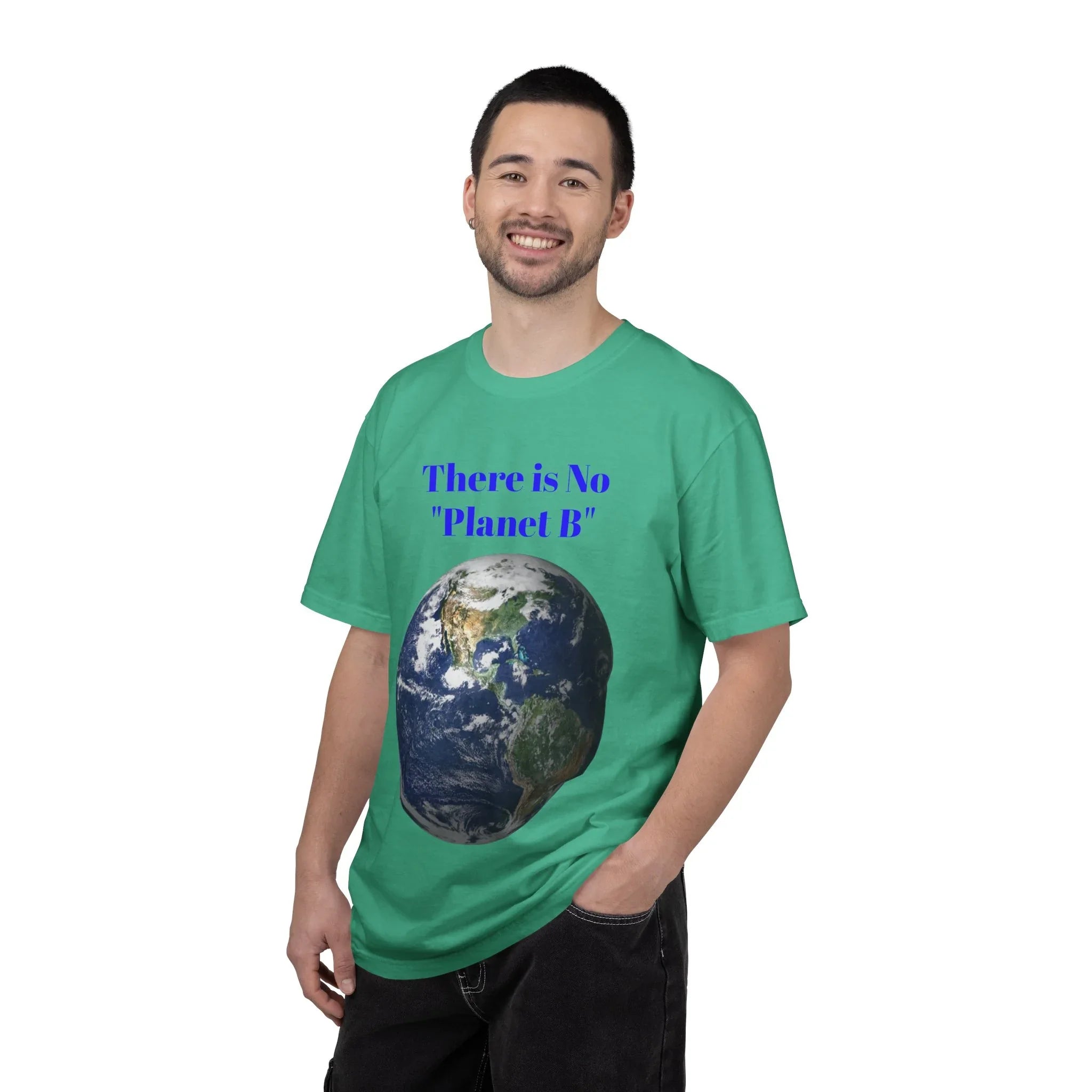 There Is No "Planet B" Earth Graphic T-shirt | Environmental Awareness Tee - 250 USA Celebration