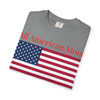 All American Mom T-Shirt — Patriotic USA Flag Tee for Moms (Mother's Day, 4th of July)