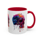 Psychedelic Third Eye Mug | Glowing Mushrooms, Melting Doves, Neon Lava Art - 250 USA Celebration