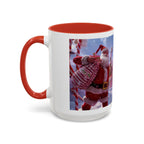 Festive Santa Mug, Holiday Coffee Cup, Christmas Gift for Coffee Lovers, Winter Wonderland Decor, Seasonal Tea Cup - 250 USA Celebration