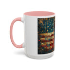 Liberty Statue American Flag Coffee Mug — Patriotic Vintage Accent Mug (11/15oz)