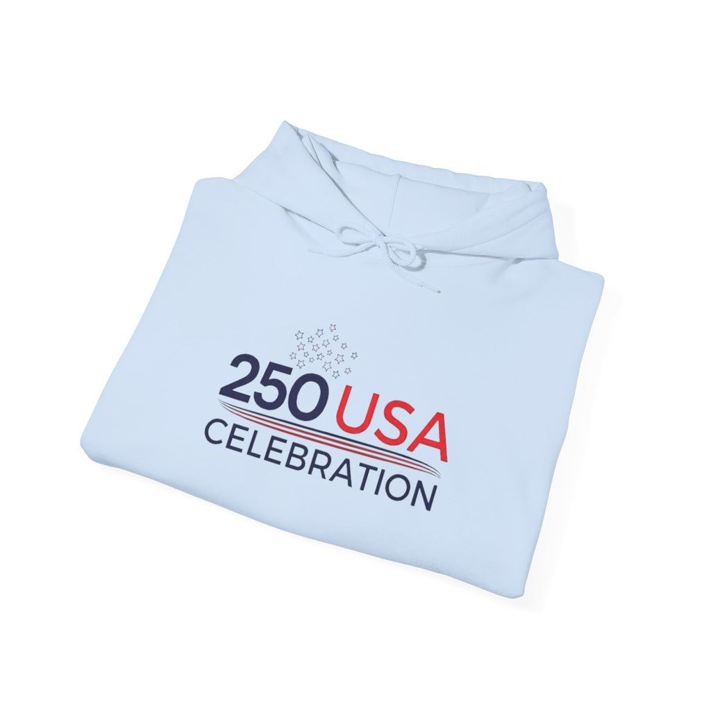 America 250 USA Celebration Hoodie | Official 250th Anniversary Edition 250 USA Celebration Hoodie | Patriotic Anniversary Red White Blue