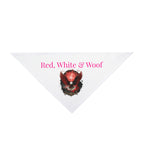 Pet Bandana — "Red, White & Woof" Patriotic Dog Bandana