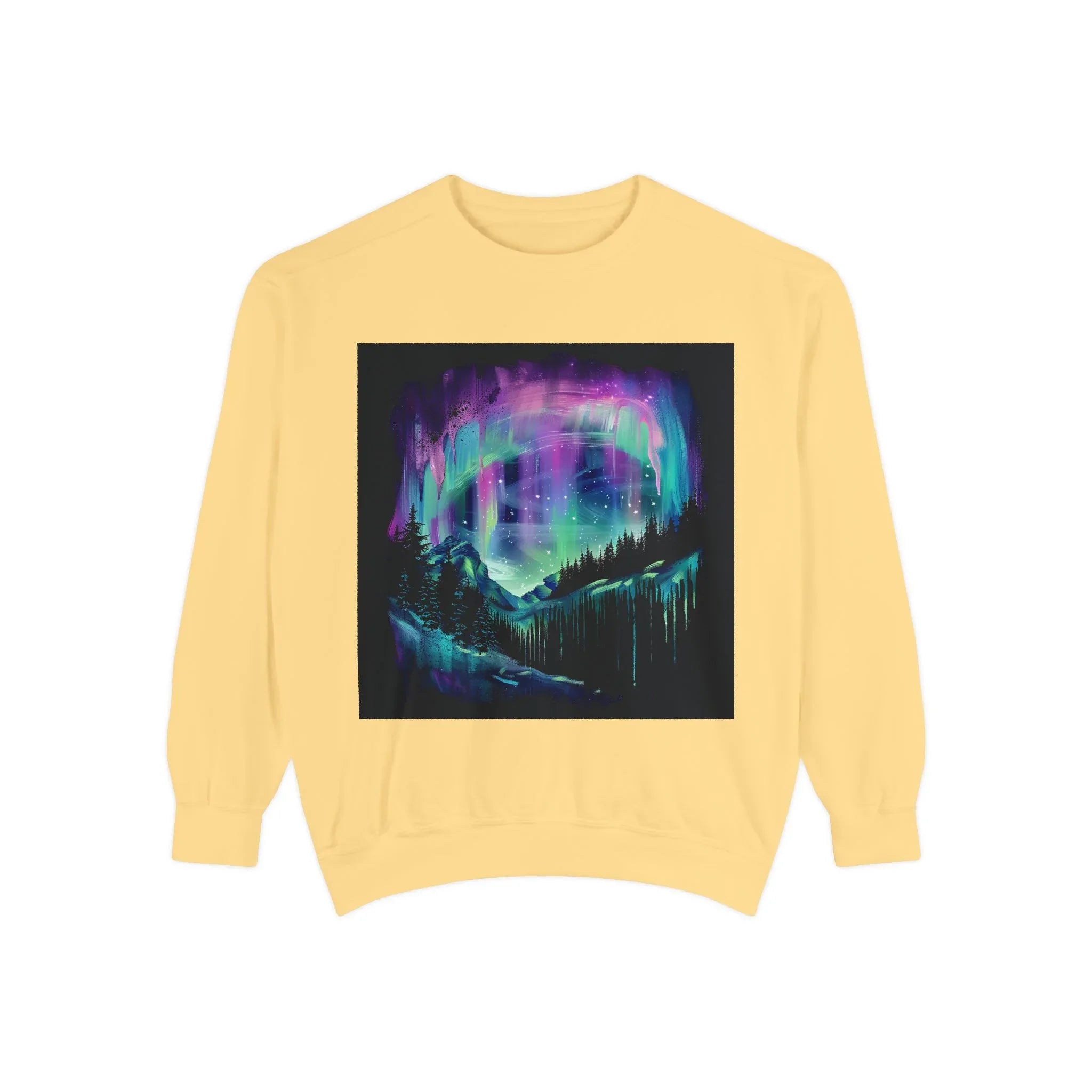 Aurora Borealis Sweatshirt | Northern Lights, northern lights t-shirt, aurora borealis tee, northern lights apparel, aurora borealis shirt - 250 USA Celebration