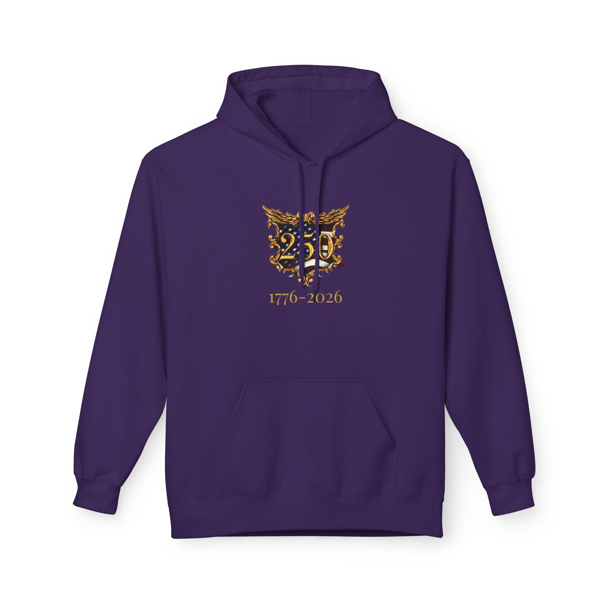 Hoodie — 250th Anniversary 1776–2026 Gold Crest Commemorative Hoodie