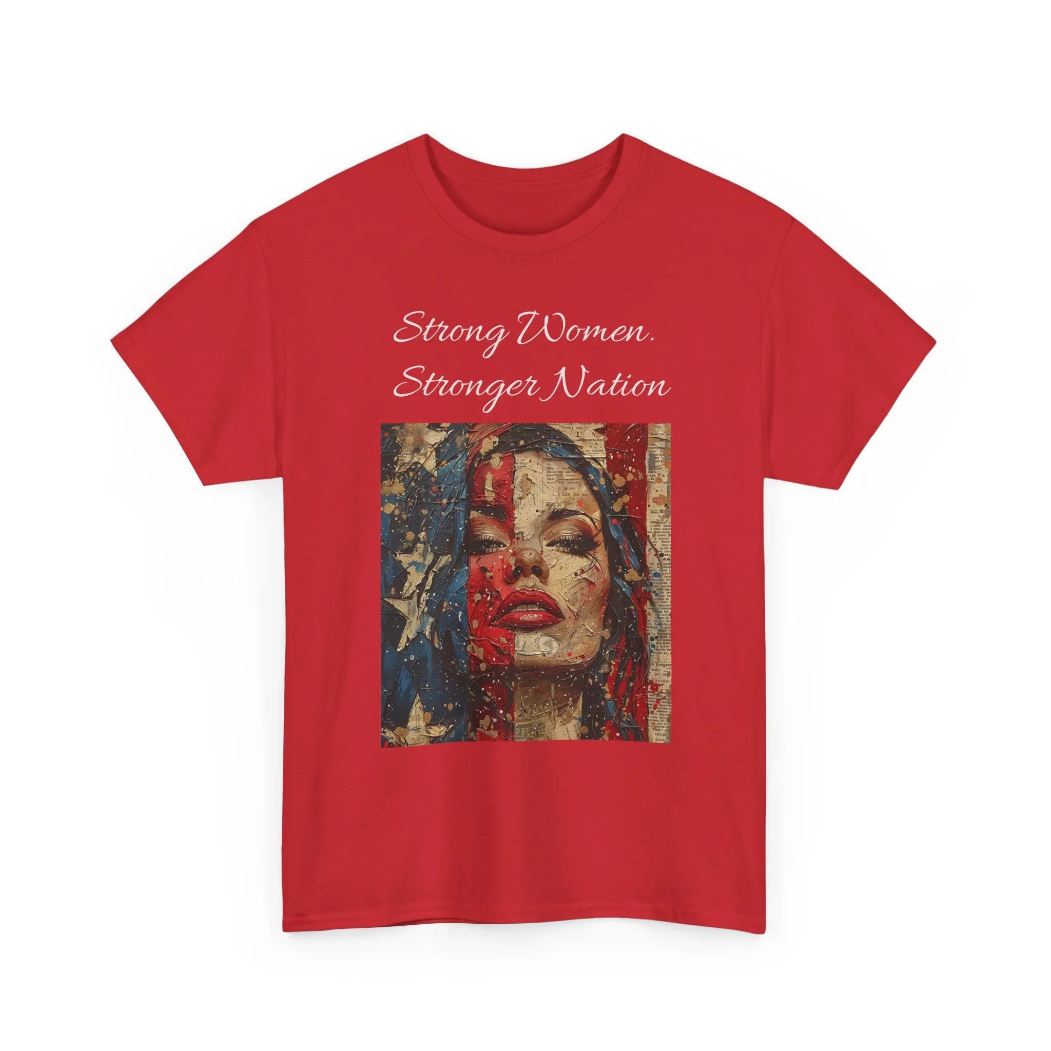 Stylish Retro-Printed Unisex Heavy Cotton Tee, Vintage Art Shirt, Casual Layering Top, Unique Gift for Art Lovers, Relaxed Fit Tee - 250 USA Celebration