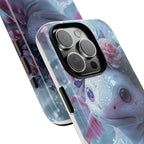 Goth Axolotls Tough Cases | Cute Creepy Axolotl Phone Case, Gloomycore Aesthetic - 250 USA Celebration