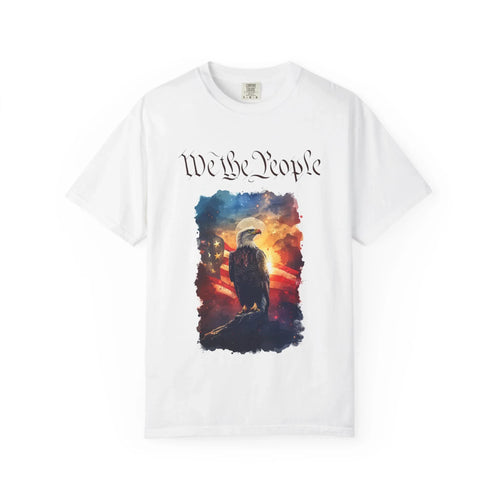 We the People Bald Eagle T-shirt | Patriotic American Flag Graphic - 250 USA Celebration