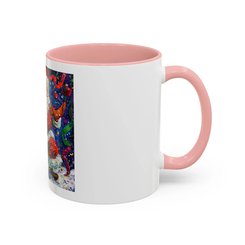 Festive Santa Coffee Mug, Christmas Mug, Holiday Gift Mug, Santa Claus Cup, Winter Decor - 250 USA Celebration