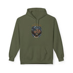 Freedom Forged Here American Flag Hoodie | Patriotic USA