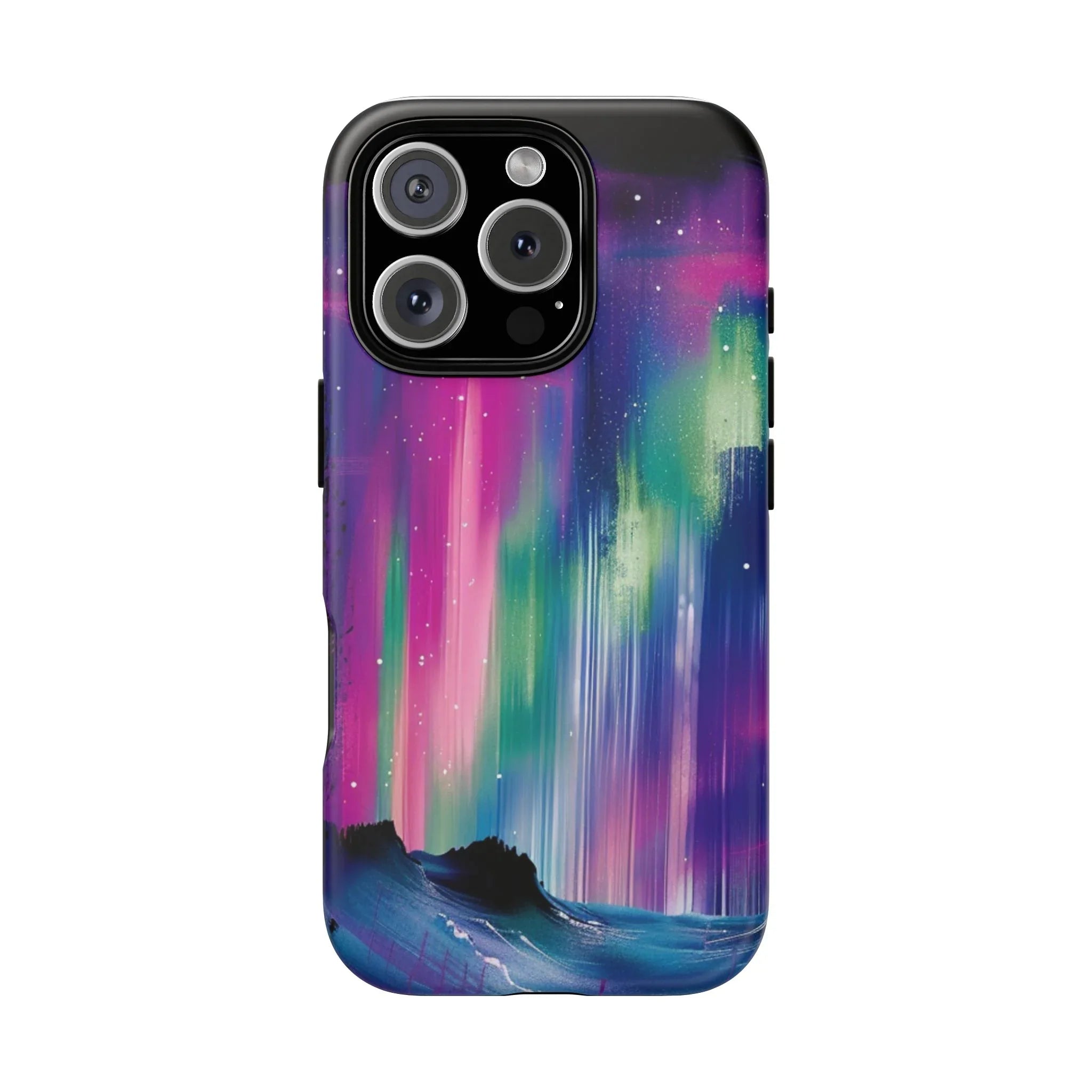 Aurora Borealis Phone Case | Tough iPhone Case, Northern Lights Sky - 250 USA Celebration