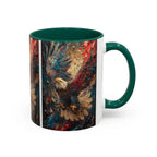 Colorful Mugs (11oz, 15oz) Patriotic Eagle Coffee Mug, American Eagle Coffee Cup - 250 USA Celebration