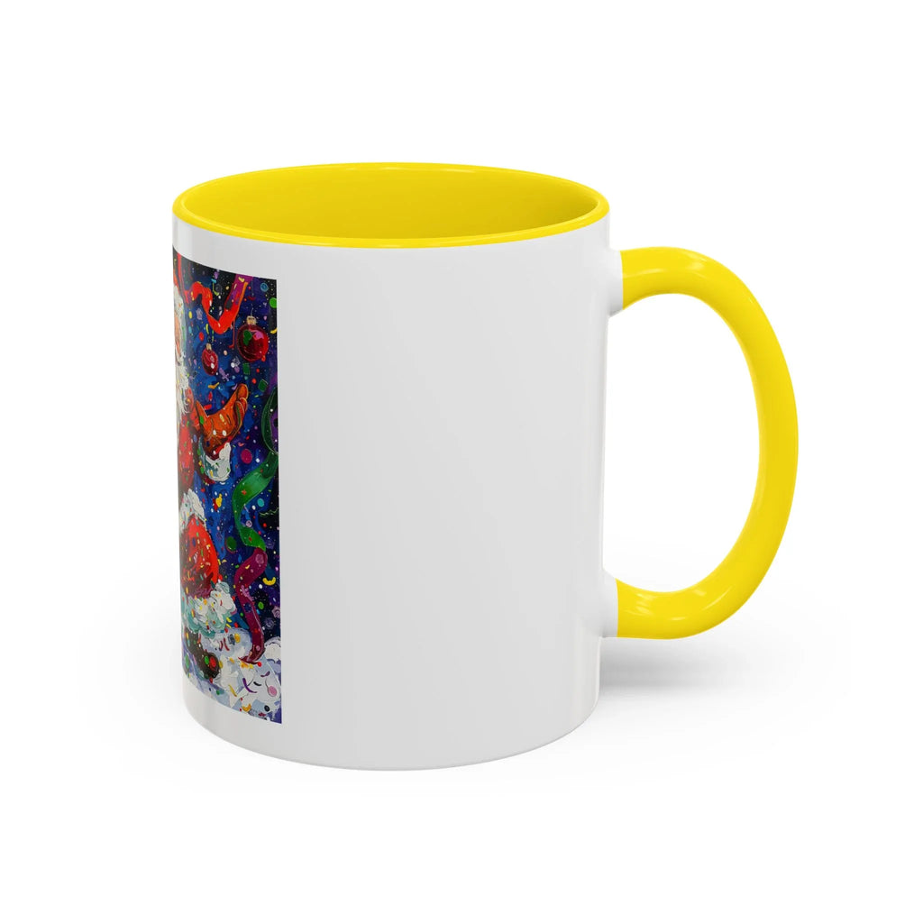 Festive Santa Coffee Mug, Christmas Mug, Holiday Gift Mug, Santa Claus Cup, Winter Decor - 250 USA Celebration