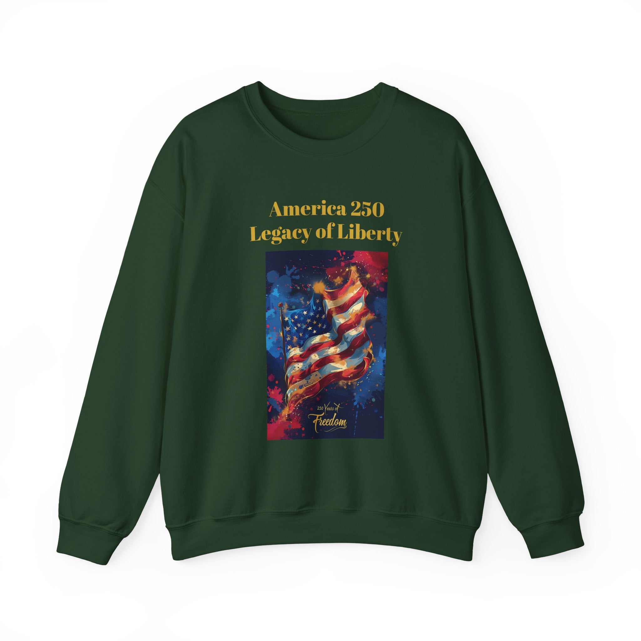 America 250 Years Legacy of Liberty Crewneck Sweatshirt