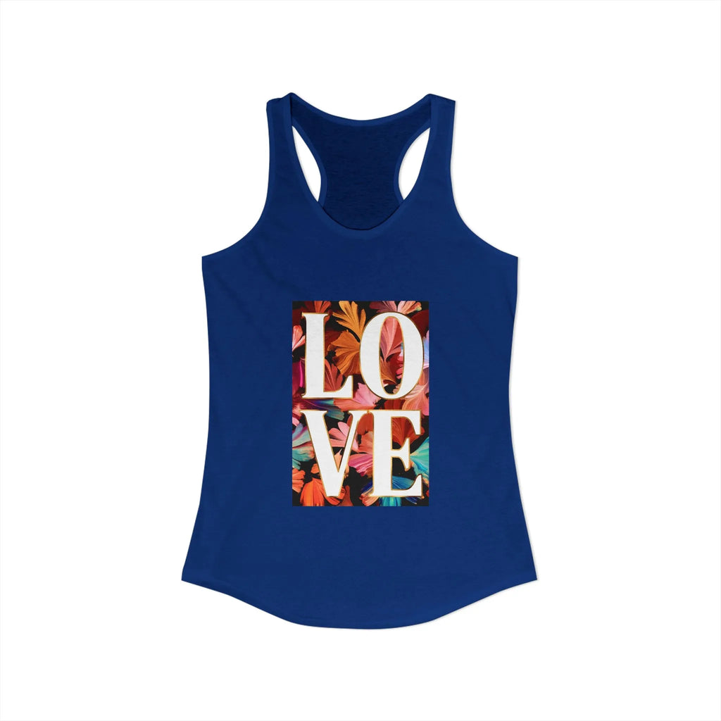 Women's Ideal Racerback Tank - 250 USA Celebration