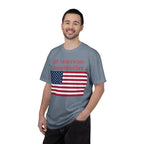 All American Grandmother T-Shirt — Patriotic Flag Tee for Moms & Grandmas