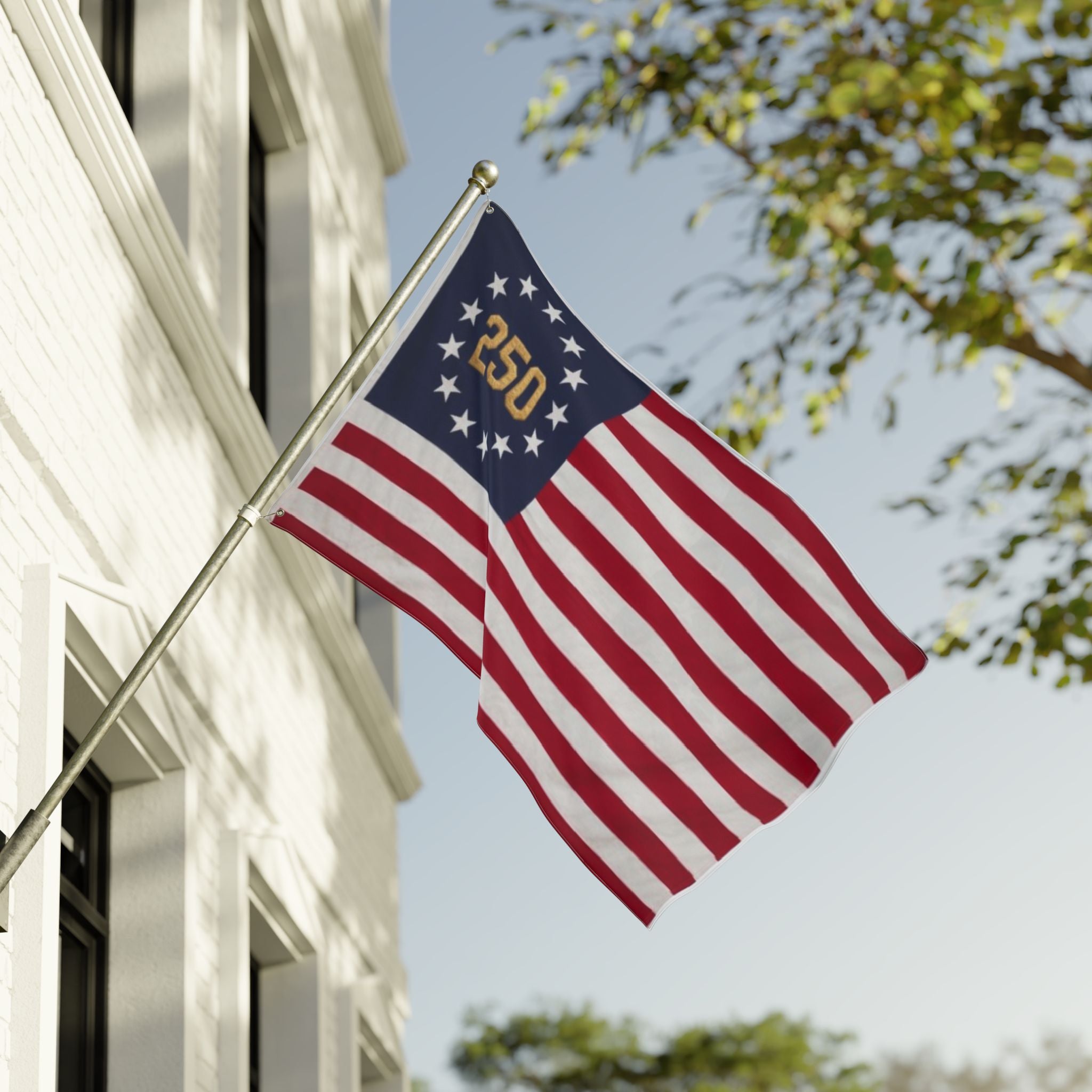 Official 250th Betsy Ross Flag Double-Sided Flag