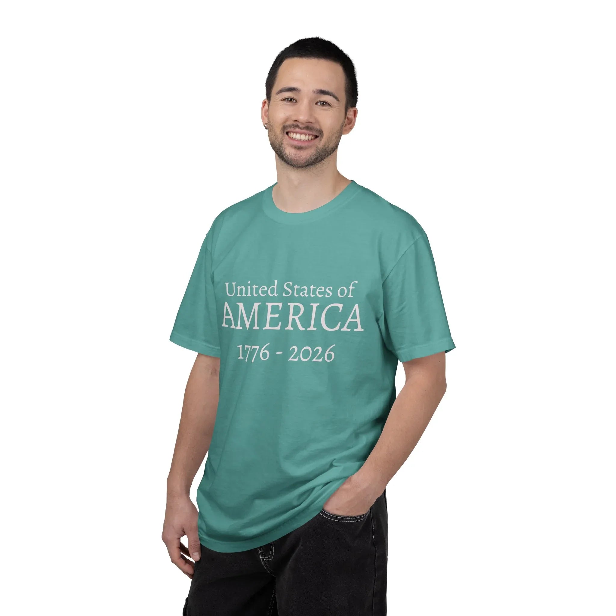 United States of AMERICA 1776-2026 T-Shirt | Patriotic Anniversary Tee - 250 USA Celebration