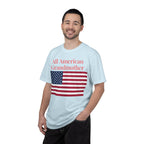 All American Grandmother T-Shirt — Patriotic Flag Tee for Moms & Grandmas