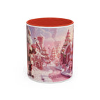 Festive Christmas Coffee Mug, Holiday Gift, Winter Wonderland Mug, Santa Mug, Seasonal Decor, Hot Cocoa Cup - 250 USA Celebration