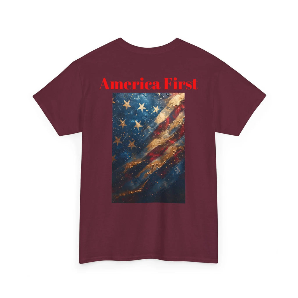 Freedom or Death American Flag T-Shirt | America First Vintage Flag Tee, Patriotic T-Shirt, America First, 250 America - 250 USA Celebration
