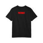 Patriot Graphic T-Shirt — Bold Red Text Tee for Patriotic Holidays