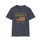 United States of America Patriotic America First T-Shirt | USA Flag