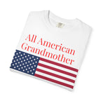 All American Grandmother T-Shirt — Patriotic Flag Tee for Moms & Grandmas