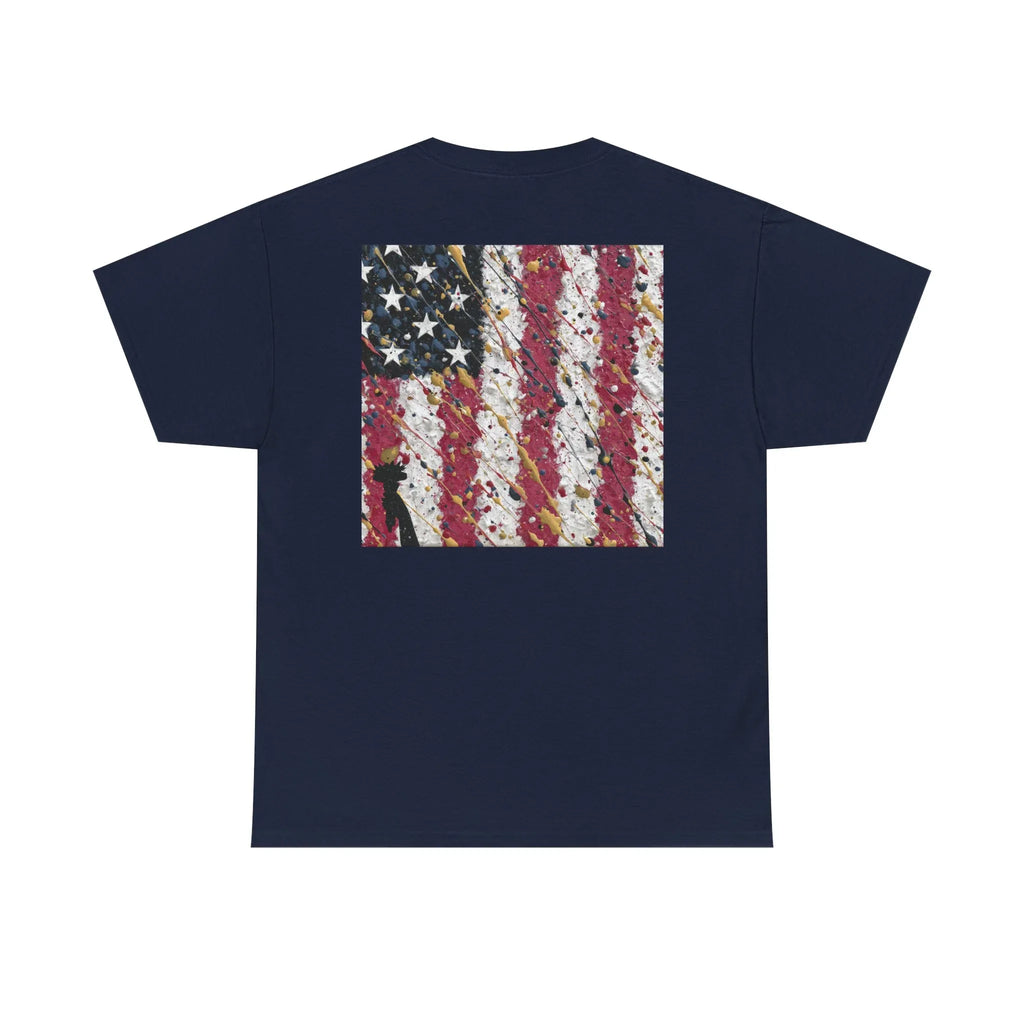 Patriotic American T-Shirts, USA Graphic Tees, Flag T-Shirts, Independence Day Apparel, Funny Patriotic Shirts, Custom American Tees - 250 USA Celebration