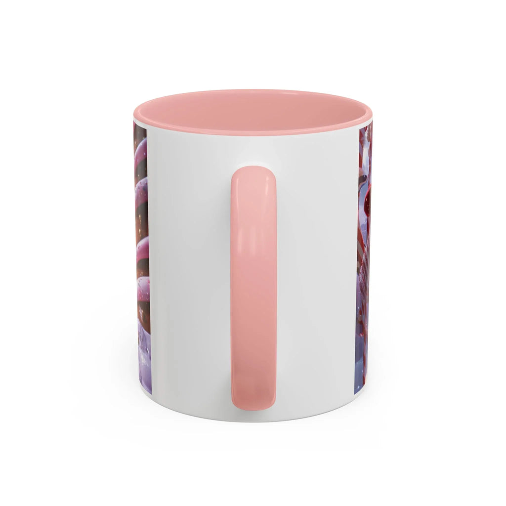 Festive Santa Candy Wonderland Mug | Holiday Santa Claus Candy Cane Forest - 250 USA Celebration