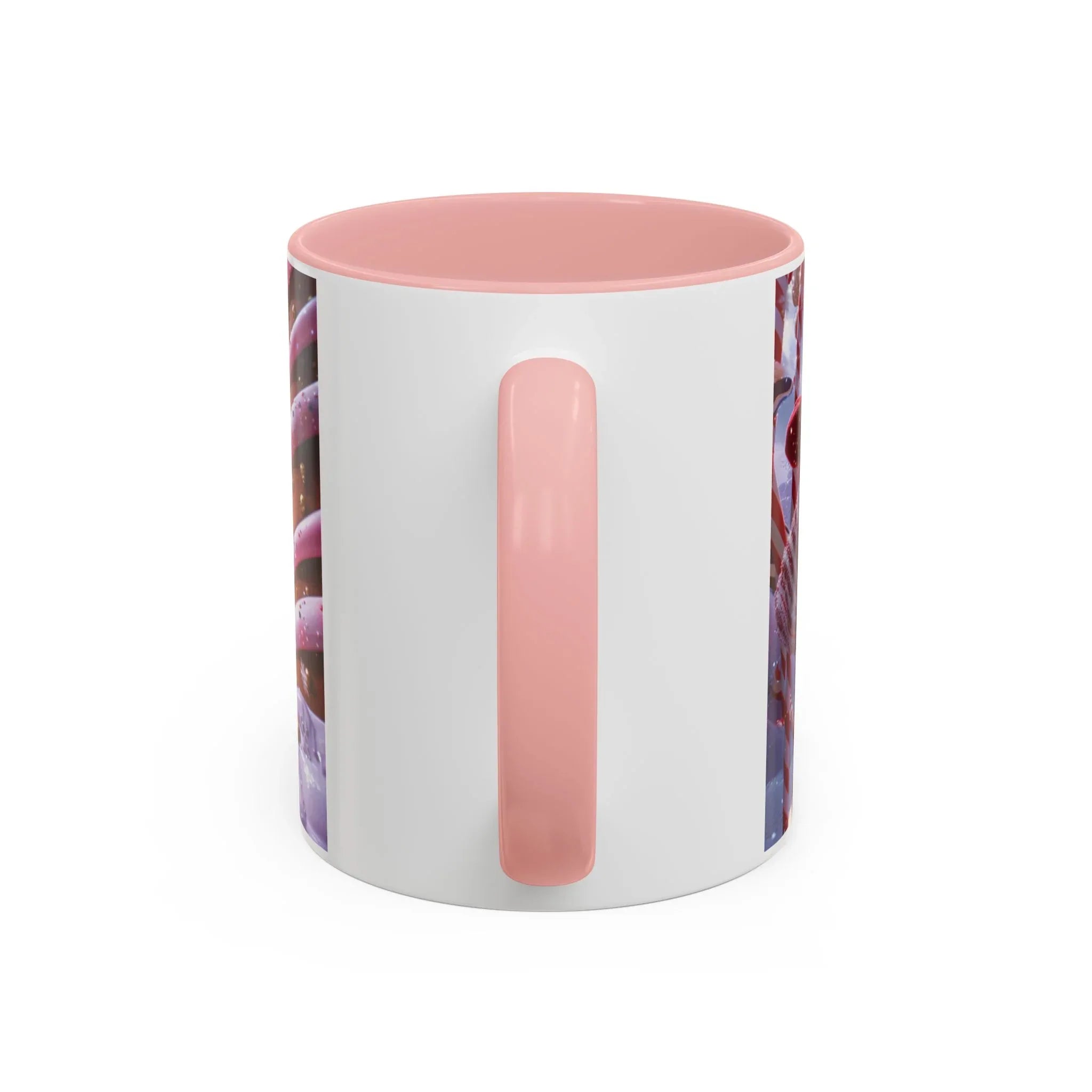 Festive Santa Candy Wonderland Mug | Holiday Santa Claus Candy Cane Forest - 250 USA Celebration