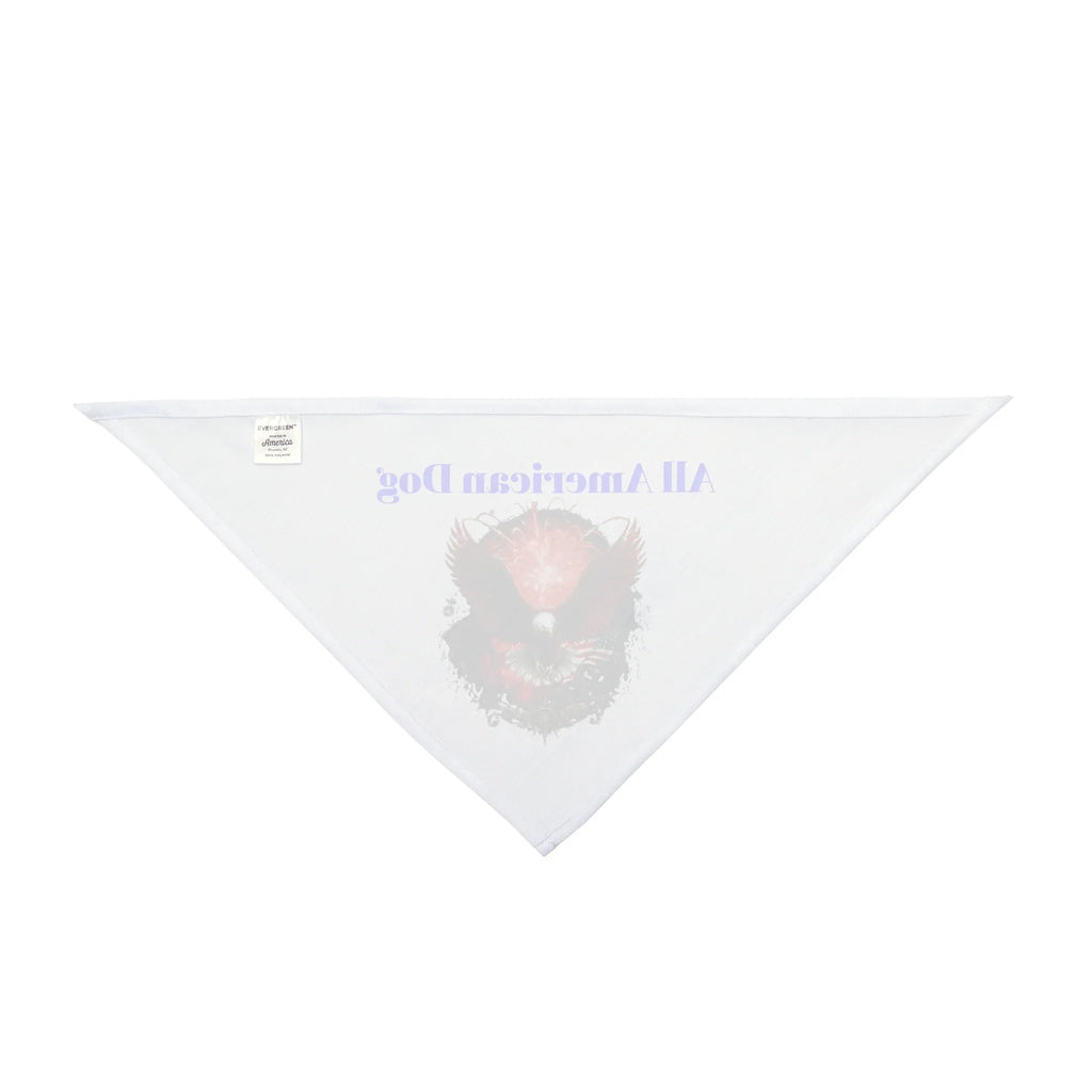 All American Dog Pet Bandana | Patriotic Eagle Skull Design - 250 USA Celebration