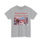 Festive Santa Tee, Unisex Christmas Shirt, Holiday Gift for Him/Her, Fun Santa Claus T-Shirt, Winter Wear, Family Gathering Apparel - 250 USA Celebration