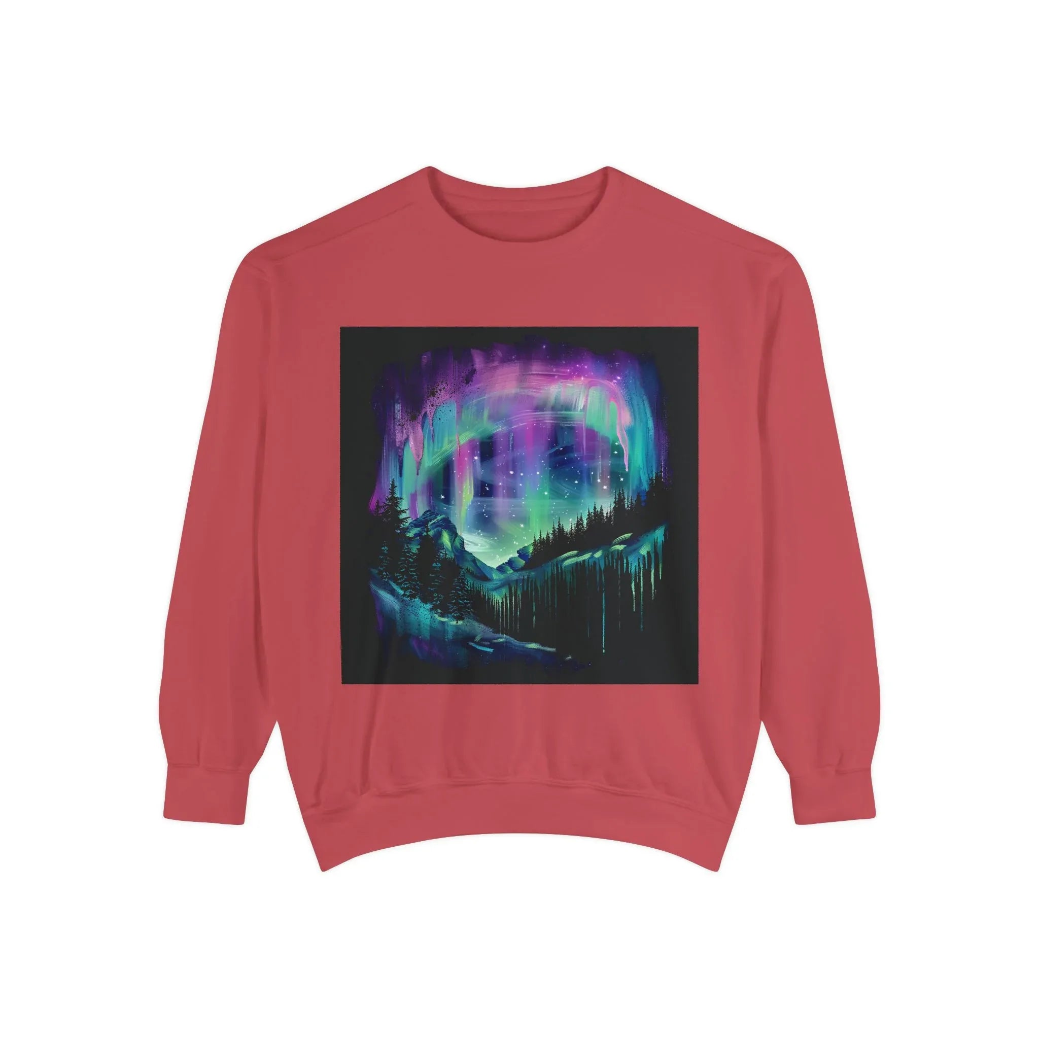 Aurora Borealis Sweatshirt | Northern Lights, northern lights t-shirt, aurora borealis tee, northern lights apparel, aurora borealis shirt - 250 USA Celebration