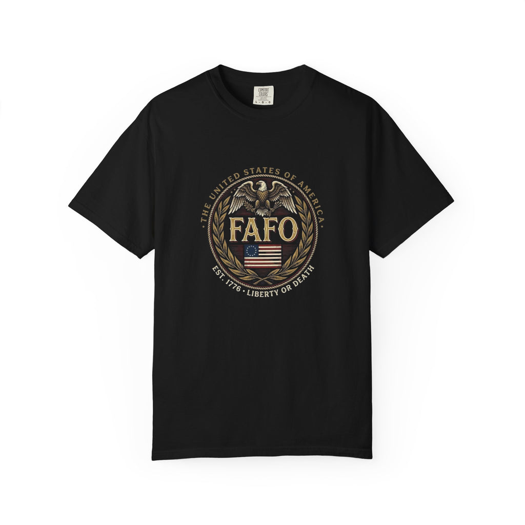 FAFO Eagle T-Shirt | Patriotic Graphic Tee | 1776 Freedom Gear