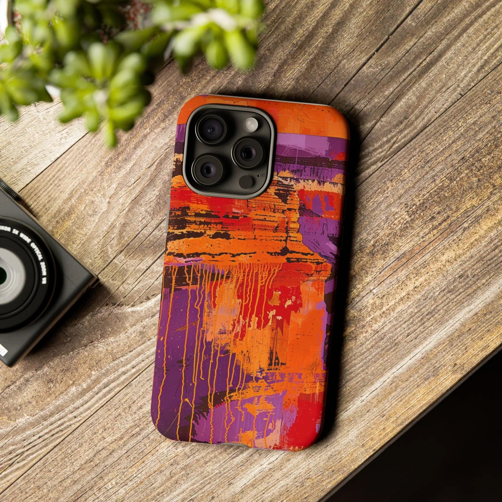 Abstract Drip Paint Tough Case | Phone Case - 250 USA Celebration