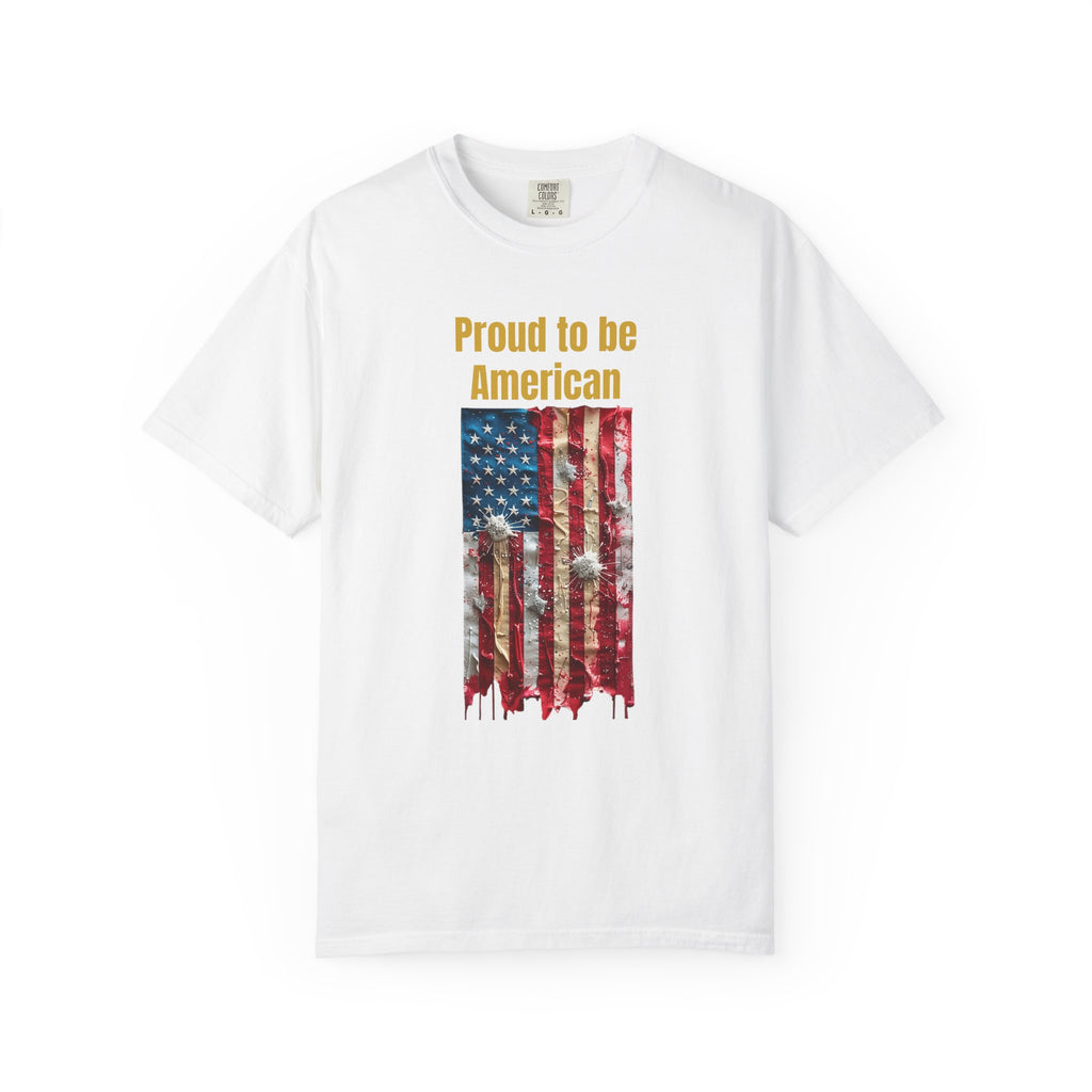 Official 250th Distressed Flag Patriotic Tee