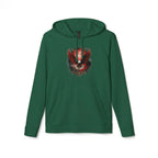 Red Fox Watercolor Mask hoodie | Hoodie - 250 USA Celebration