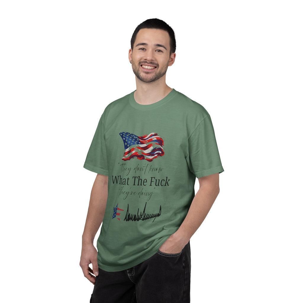 Patriotic Humor T-Shirt - Funny Graphic Tee, Independence Day, Gift for Veterans, Casual Wear, Unique Statement Shirt