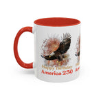 Accent Coffee Mug (11, 15oz) - 250 USA Celebration