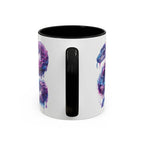 Psychedelic Ouroboros Snake Mug | Rainbow Galaxy Fractal Mushrooms - 250 USA Celebration