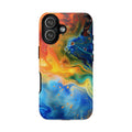 Abstract Colorful Swirl Phone Case | Tough Protective iPhone Cover - 250 USA Celebration