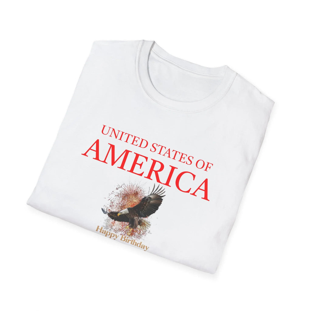 Unisex Softstyle T-Shirt - 250 USA Celebration