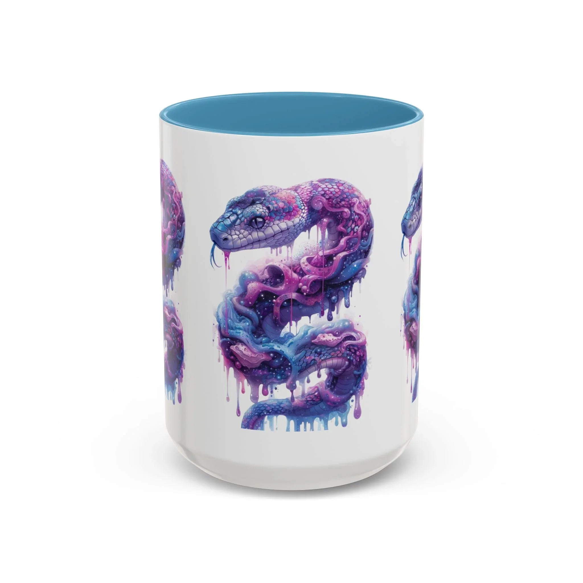 Psychedelic Ouroboros Snake Mug | Rainbow Galaxy Fractal Mushrooms - 250 USA Celebration