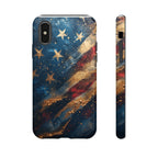 Distressed American Flag phone case | tough cases - 250 USA Celebration