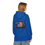 USA 250 Patriotic Hoodie with American Flag & Fireworks