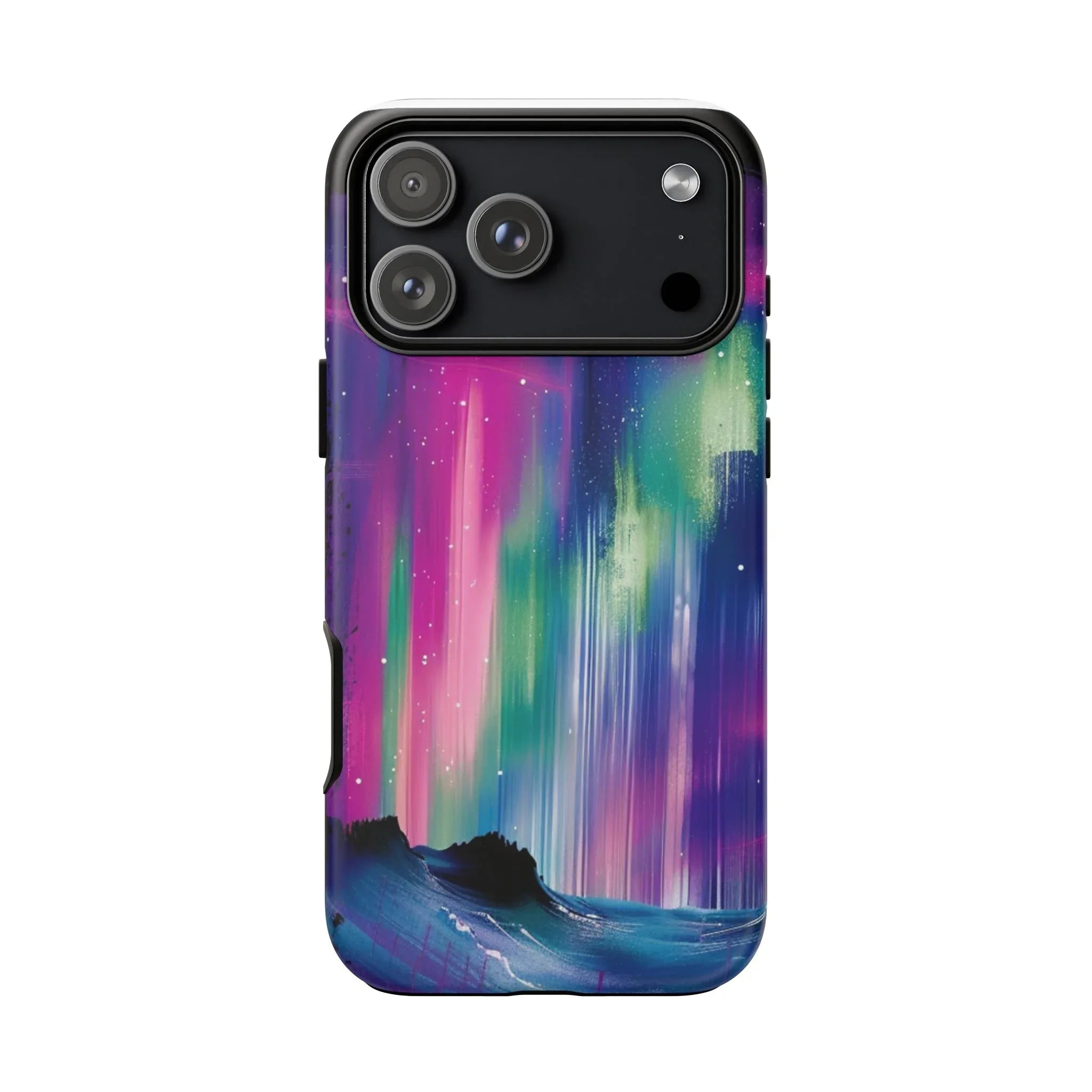 Aurora Borealis Phone Case | Tough iPhone Case, Northern Lights Sky - 250 USA Celebration
