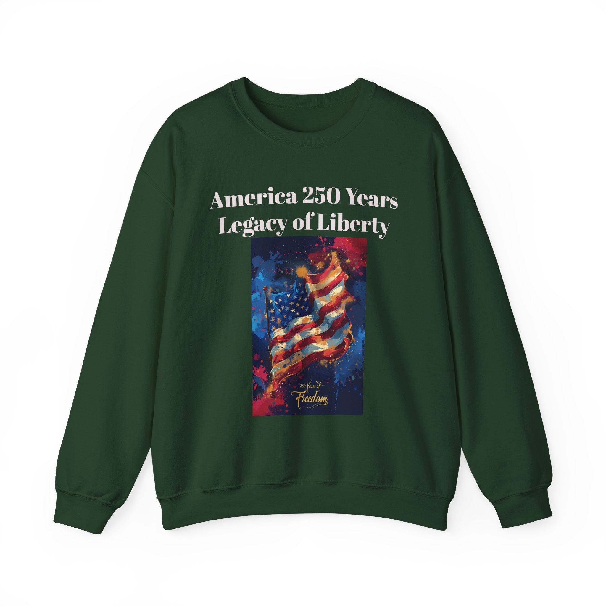America 250 Years Legacy of Liberty Crewneck Sweatshirt