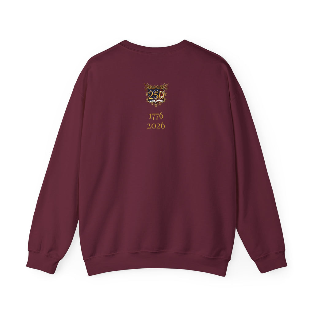 Official 250th Crewneck Sweatshirt American Flag